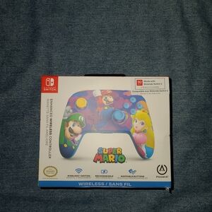 Super Mario Wireless Controller for Nintendo Switch - Multi-Color